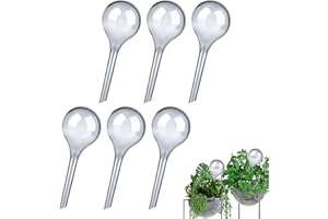 Hayaww Lot De 6 Petites Boules D'arrosage Pour Plantes Boules D'arrosage Auto-Arrosage En Pvc Boules D'irrigation Pour Plantes Arrosage Goutte À Goutte Plante Interieur Pour L'intérieur Et L'extérieur