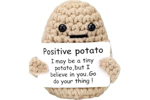 KRISFD Positive Mini Potato aufmunterung Geschenke Pocket Hug Kartoffel Spielzeug Best Friends Geschenke Positive Und Life Potato Positive Kartoffel Deutsch Für Freund Freundin Familie Patient
