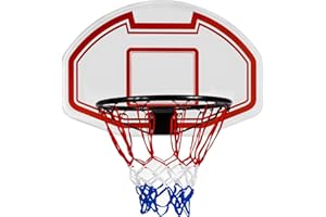 ‎TRIZAND Trizand Basketballkorb Outdoor mit Rückwand 73 x 49 cm Felgendurchmesser für Basketballkurbel 45 cm - Basketballkorb Outdoor Kinder und Erwachsene zum Aufhängen an der Tür