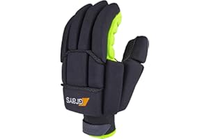 GRAYS Proflex 1000 Hockey Glove - Black & Fluoro Yellow - Left Hand - New for 2020/2021