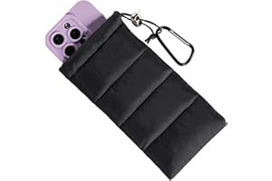 lasuroa Thermo-Telefonhülle, Handytaschen Warme Telefonhülle Smartphone-Tasche um Einfrieren und Überhitzen bei Outdoor-Sportarten zu verhindern