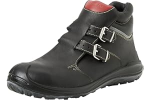 ELTEN Mężczyźni Elten Sicherheitsschuhe Anderson Roof S3, Herren, Dachdecker, Leicht, Schwarz, StahlkappeButy z klamrą "Anderson Roof" S3 HI rozmiar 42