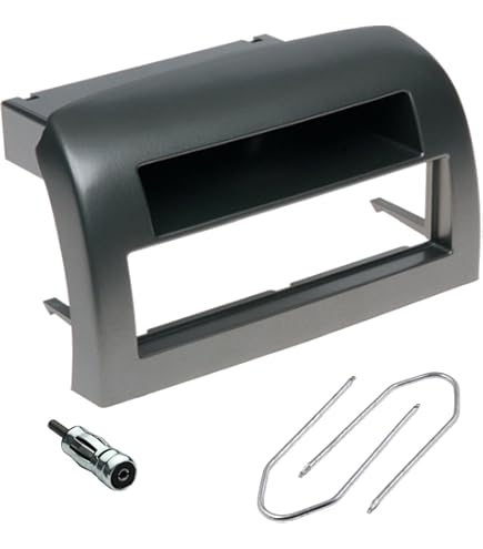 Mascherina 1 Din Per Lancia Ypsilon 2007 - Argento, Installazione Facile, Supporto In ABS