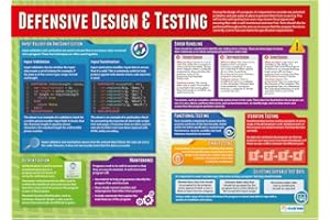 Defensive Design and Testing | Plakaty komputerowe | Laminowany papier błyszczący o wymiarach 850 mm x 594 mm (A1) | Plakaty STEM do klasy | Wykresy edukacyjne od Daydream Education