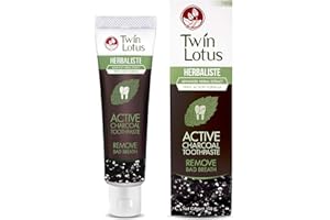 TWIN LOTUS CO., LTD. THAILAND Twin Lotus advanced herbal extract Kräuter 3fach Extrakt Aktivkohleadapter Zahncreme 150gwc#