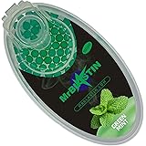 MrBlastin 100 Palline di Menta Mentolo per inserimento filtro, molti sapori mentolo menta schiacciare palle aromatizzate. Cli