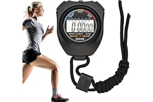 på Timer Portable, Sport Watch Waterproof Gym Professionell Tid Counting