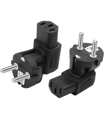 Cavi Alimentazione Ad Angolo Retto 3 Cavi Di Alimentazione CA Da 1 - Foto 10