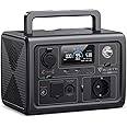 BLUETTI Centrale Elettrica Portatile EB3A, 268Wh LiFePO4 Batteria, 600W (1200W Picco) AC Uscita, Ricarica da 0-80% in 30 Minu