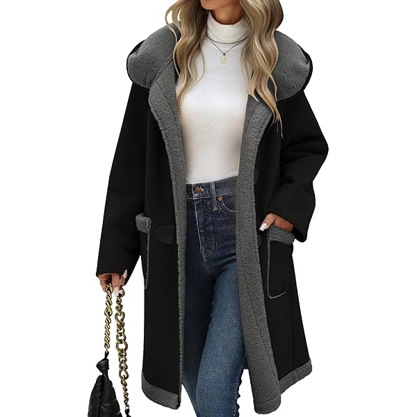 HIMI HIMIFASHION Japanese Style Duffle Coat Teens Mid-length Plaid