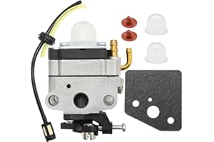 JUUDDENPARTS BHX2500 Carburettor Carb Fuel Line Filter Kit, Replacement for Makita Leaf Blower Carb BHX2500 BHX2500CA BHX2500V EH450 H2500 PB2504