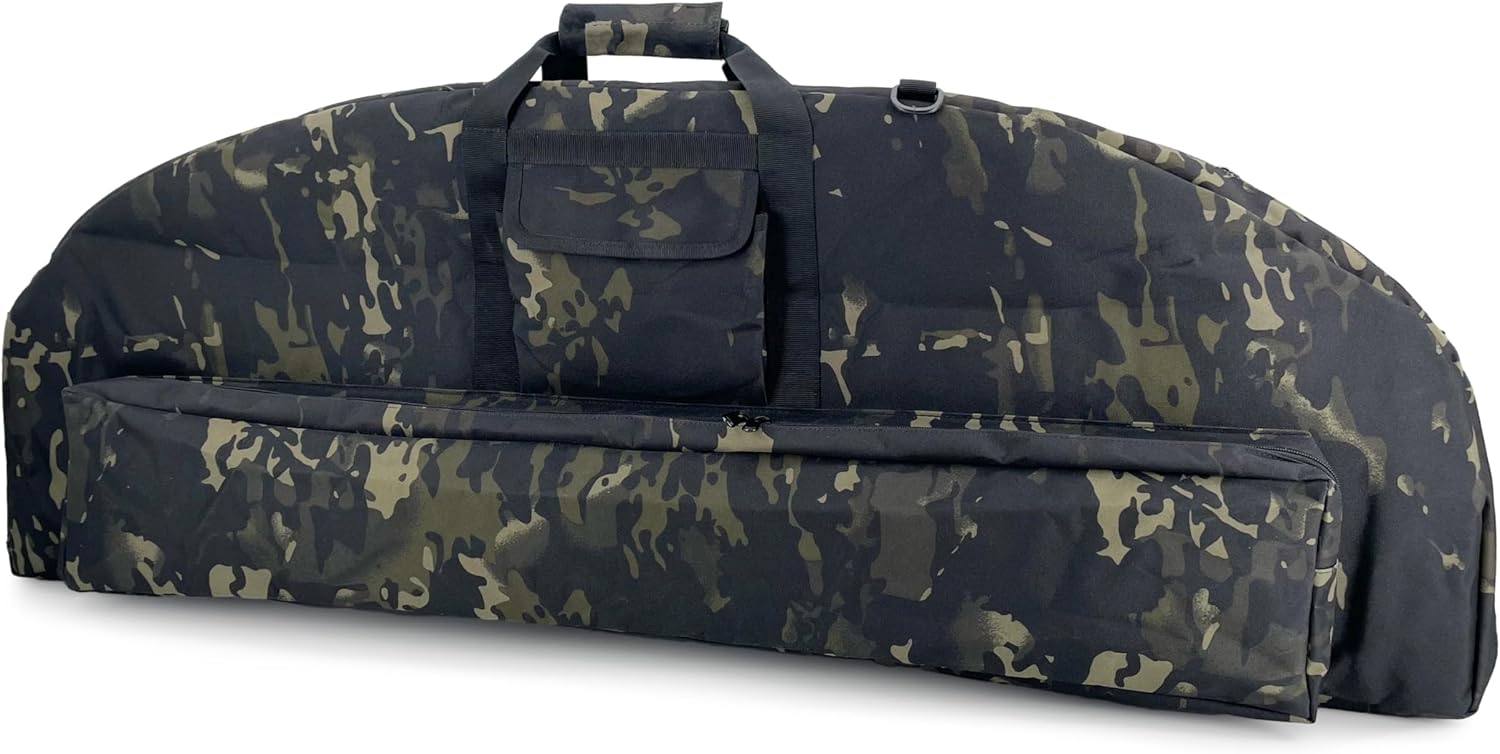Alephnull Estuche para Arco Compuesto con Bolsillo para Flechas Bolsa para Arco Suave