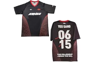 BANB ATEEZ T-Shirt, la camaraderie Brise Le Tee-Shirt de Support Wall Kpop Merch pour Les Fans