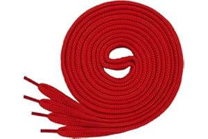 Di Ficchiano 1 lub 2 pary – płaskie sznurowadła o szerokości 12 mm do sneakersów, butów sportowych, butów do biegania – bardzo odporne na rozerwanie, 70 cm – 200 cm długości, poliester I Made in