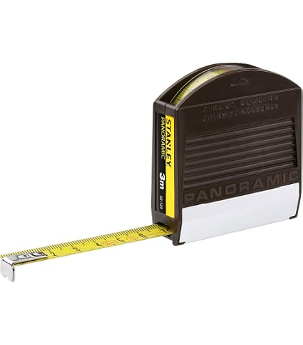 Mètre Ruban Stanley Powerlock 5m X 19mm - Made In France | Lecture Directe, Blade Armor, Boîtier ABS