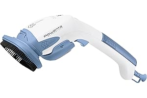 Rowenta DR6055 Ultrasteam Vertical Steamer, White and Blue