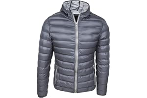 Evoga Piumino Uomo Trade Invernale Casual Giacca Giubbotto Slim Fit