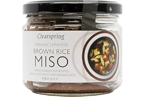 Clearspring Riz brun biologique Miso dans Jar 300g x 1