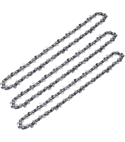 Pack de 2 chaînes mini tronçonneuse 8 pouces, pour tronçonneuses 8 pouces, compatible avec les SEESII tronçonneuses CH888 PS800 CH895-1/4 pouce LP | Leroy Merlin