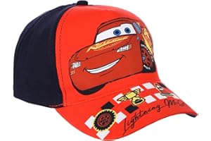 Disney Pixar Cars Casquette de Baseball Classique pour Garçon, Chapeau Lightning McQueen, Cadeau pour Enfant