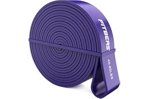 FitBeast Bande Elastici Fitness [5 Elastici trazioni] con Ancoraggio per Porta, Pad di Protezione per Le Mani, per Stretching, Allenamenti di Resistenza, Potenziamento Muscolare, per Uomini e Donne …