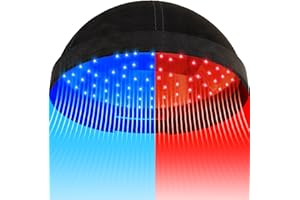 PUPCA Laser Cap for Hair Growth, FDA Cleared Blue & Red Light Therapy Hat for Hair Regrowth with 236pcs Lamp, Anti Hair Loss Therapy for Women and Men, 5-60 Minutes Adjustable