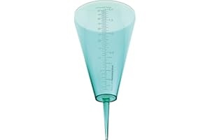 THERMOMETER WORLD Pluviometro per monitorare i livelli di pioggia con scala di facile lettura, il perfetto misuratore di pioggia all'aperto per il tuo giardino