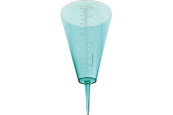 Pluviomètre pour mesurer les niveaux de pluie, avec échelle facile à lire, parfait pour votre jardin
