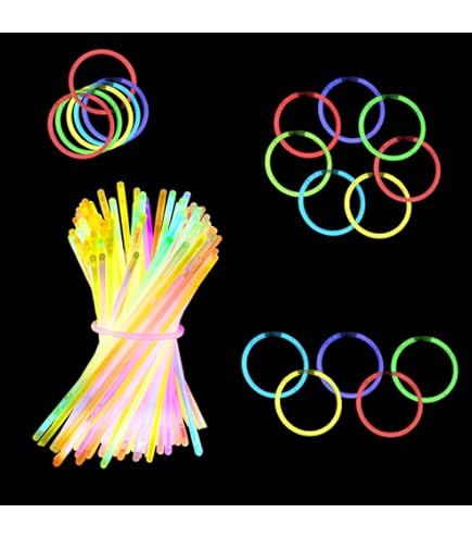 Braccialetti Luminosi Da 100 Pezzi - Mix Di Colori Vibranti Per Feste E Eventi - Foto 6
