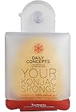 Daily Concepts Your Konjac Sponge, Turmeric