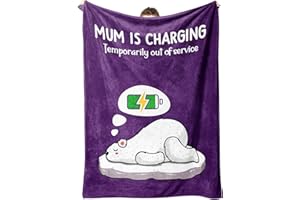 Leebbsin Unique Gifts for Mum, Mothers Day/Birthday Gifts for Mum/New Mum- Soft Cute Blanket for Mum- Mum Birthday Gifts, Presents for Mum Mom Mother Mummy Stepmum, 60"x50"