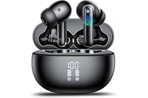 VEKJ KI Kopfhörer Übersetzer, 42Std Bluetooth 5.4 Sprachübersetzer Kopfhörer mit 164 Sprachen, 6 Übersetzungsmodi Echtzeit Übersetzer Ohrhörer mit ENC Mic, 3 in 1 Übersetzungskopfhörer für Studium/Business