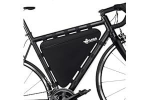 FLASLD Fireproof Electric Scooter Bag, Ebike Battery Saddle Triangle Bag (39 x 34 x 26 x 8 cm)