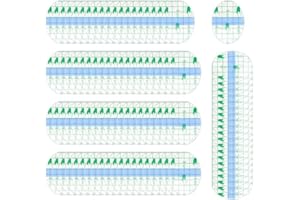 KLEHOPE 100 Pièces Cache-Oreilles Étanches, Pansements pour Oreilles avec Coton pour Natation et Douche, Bandes Transparentes de Protection Auditive pour Adultes et Enfants, Ultra Fins