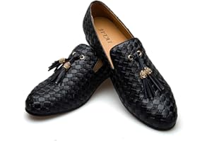 JITAI Mocassins pour Hommes Chaussures Mocassins Glands Mocassins en Faux Cuir Hommes Et Chaussures Décontractées