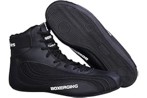 Kraftpaid Unisex Boxing Shoe,Unisex Boxschuhe,Leichte Boxschuhe,Unisex,Leicht,Leicht Und Bequem,Dauerhafter Komfort,FüR Herren Boxschuhe,Wrestling Schuhe Und Damen Fitnesstraining.