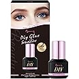 Beauty7 Eyelash Extension Glue for Sensitive Eyes 5ml Hypoallergenic Lash Extension Glue 0.5-1 Sec Drying Time Extra Strong Lash, 10 Days Retention Extension Adhesive Self Application
