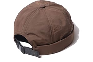 CLAPE Sommer Docker Cap Quick Drying Cap Ohne Schirm Schnelltrocknend Seemannsmütze Fisherman Beanie Lightweight Skullcap Rollup Edge Watch Cap Brimless Hat Hafenmütze