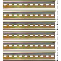 DIYCUT 10 stuks DIN-rail-klemmenblokken, elektrische klemmenblok, grijs, 0,5-2,5 mm², elektrische domino-terminal met DIN-rail voor snelle bedrading voor nauwkeurige geleiding, elektrische