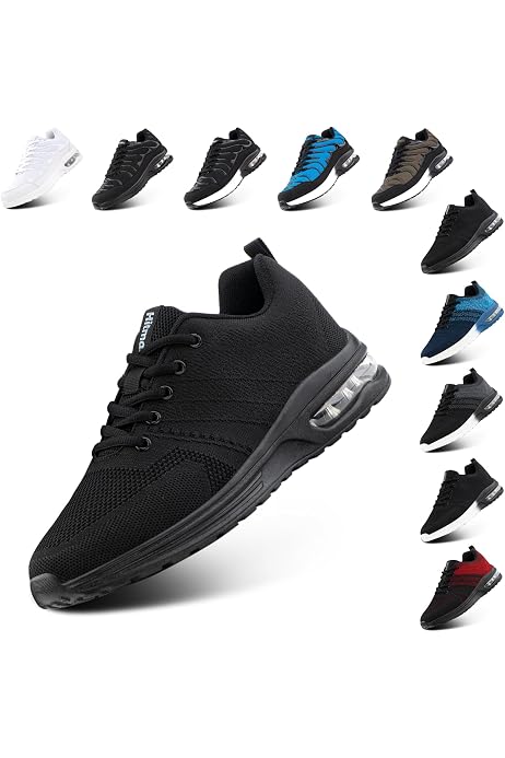 Chaussures Running Homme Hitmars - Basket Sport Fitness Lacets Innovants Taille 39-47