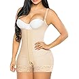 SHAPERX Shapewear Tummy Control Fajas Colombianas High Compression Body Shaper for Women Butt Lifter Thigh Slimmer