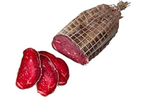 La Cigolina – Bresaola di Frisona 1kg | Tagli Nobili Italiani | Ricca di Grassi Buoni | Alta Digeribilità | Ideale con Grana Padano o Insalate Gourmet