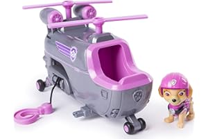 PAW Patrol 6053379 Ultimate Rescue Basis, Pojazd Z Figurką Skye, Wielokolorowy, Jeden Rozmiar
