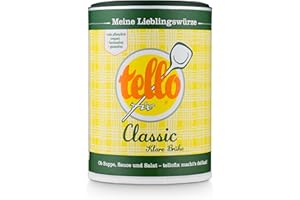 tellofix Classic Clear Broth, Versatile Vegetable Broth, Can be Used as a Universal Condiment for Refining, Low Calorie, 1 x 540 g
