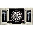 Hathaway Drifter Solid Wood Dartboard & Cabinet Set