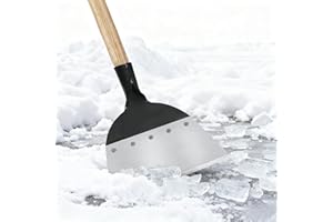 EGYNDIOR Pala de jardín multifuncional, pala de limpieza de jardín multifuncional para exteriores, pala de jardín, pala para plantas, con 1 par de guantes, deshierbe, fertilizar, girar el suelo (23 cm)