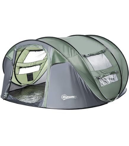 Dunlop Tent 2pers, Blue/Grey, 255X155X95 cm Sports & Outdoors
