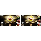 Lipton Earl Grey Demlik S&uuml;zen Poşet Bergamot Aramolı Siyah &Ccedil;ay 100'l&uuml; Paket (2 paketi)