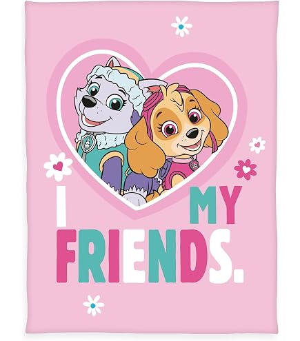 Couverture Polaire Paw Patrol Pour Enfant - 140 X 100 Cm, Douce, Léger, Motif Pat'Patrouille, Lavable - 2