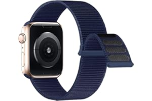 Lobnhot Nylon Armband kompatibel mit Apple Watch Armband 44mm 40mm 38mm 42mm 41mm 45mm 46mm, Verstellbares Sport Armband kompatibel für iWatch Series 10 9 8 7 SE 6 5 4 3 2 1